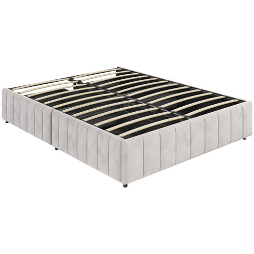 Wade Logan Argjirulla Upholstered Platform Storage Bed Reviews Wayfair